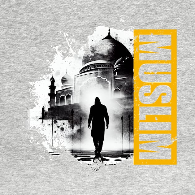 Muslim - Journey to the Mosque - Artwork by MK3